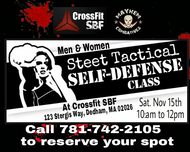 Crossfit SBF Street Defense